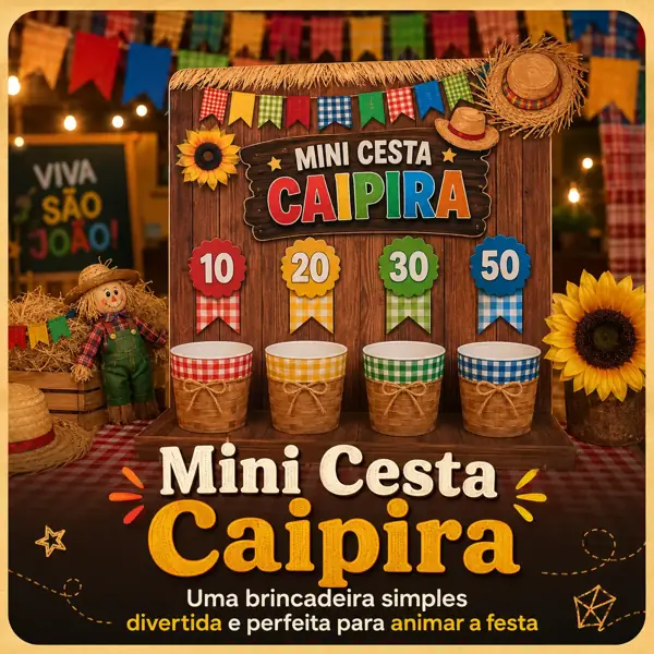 Mini Cesta Caipira